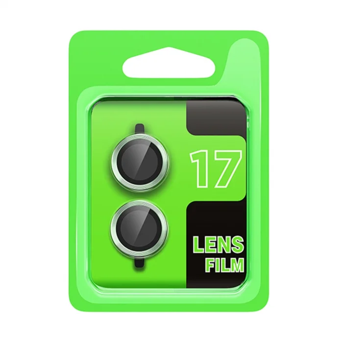 BUĞZ İphone 17 Raze Metal Kamera Lens - Açık Yeşil