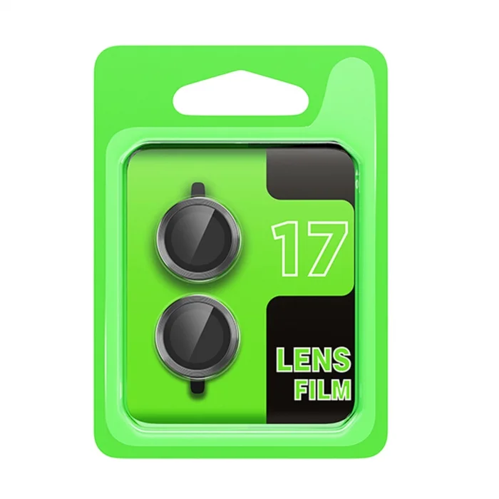 BUĞZ İphone 17 Raze Metal Kamera Lens - Gri