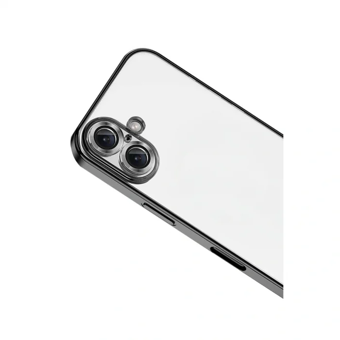 BUĞZ İphone 17 Razer Lensli Silikon - Siyah