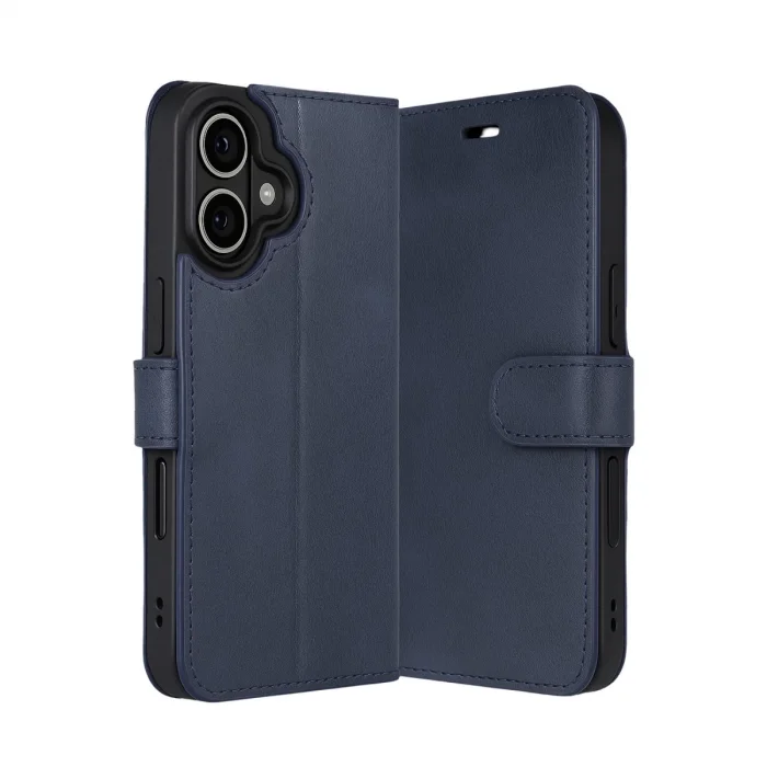 BUĞZ İphone 17 Trend S Plus Kapaklı Kılıf - Lacivert