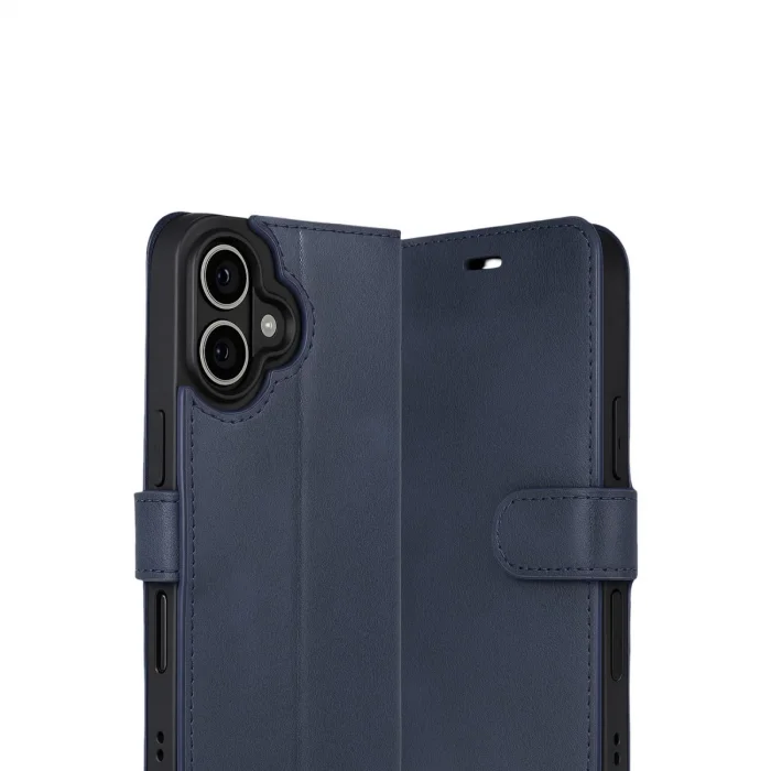 BUĞZ İphone 17 Trend S Plus Kapaklı Kılıf - Lacivert