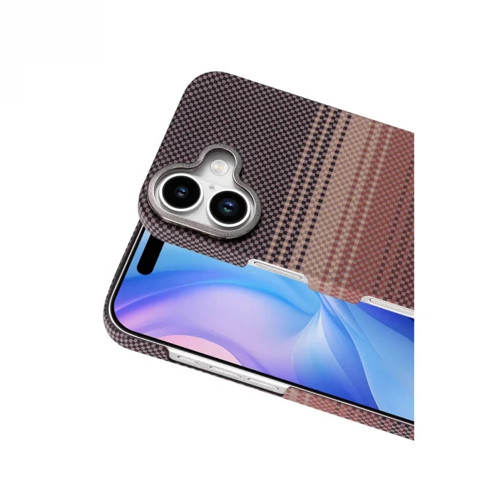 BUĞZ İphone 17 Vega Magsafe Kapak - Çöl Titanyum