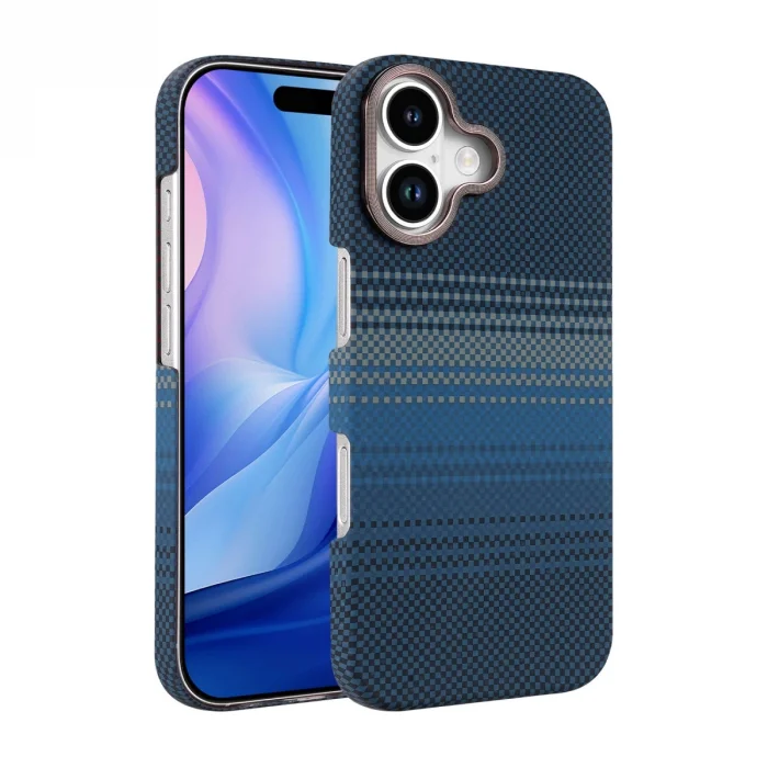 BUĞZ İphone 17 Vega Magsafe Kapak - Mavi