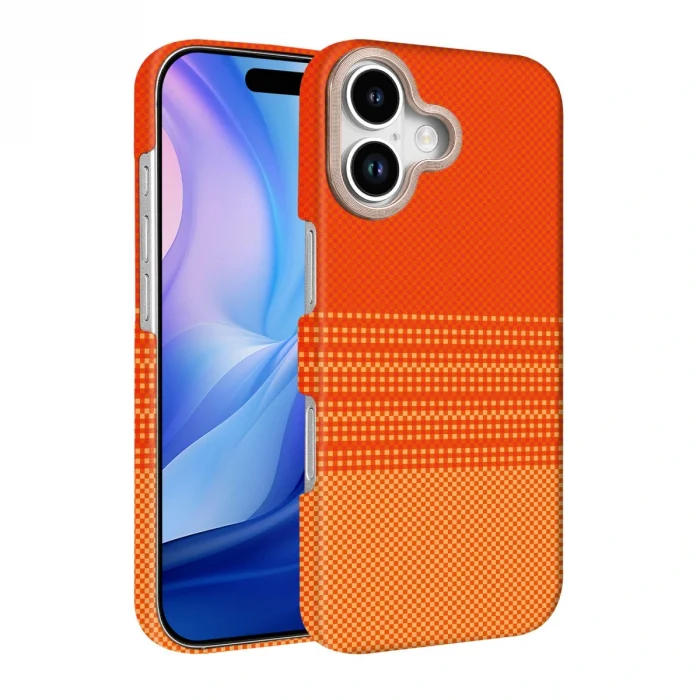 BUĞZ İphone 17 Vega Magsafe Kapak - Sarı