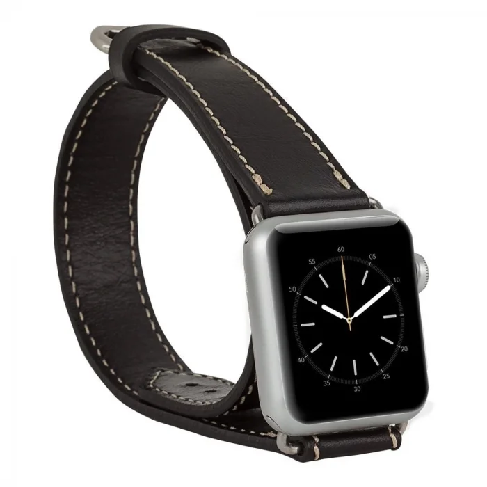  Apple Watch Uyumlu Deri Kordon 38-40-41mm DT RST1