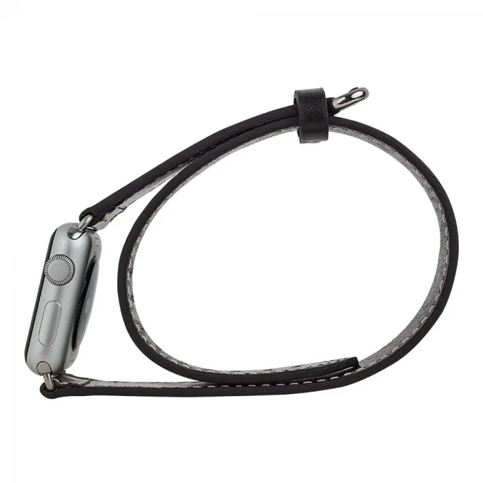  Apple Watch Uyumlu Deri Kordon 38-40-41mm DT RST1