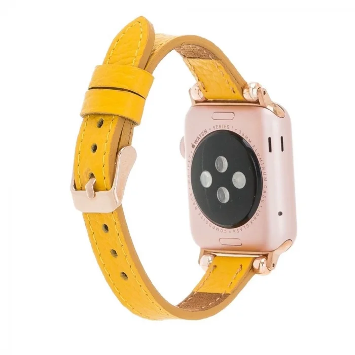  Apple Watch Uyumlu Deri Kordon 38-40-41mm Ferro FL12