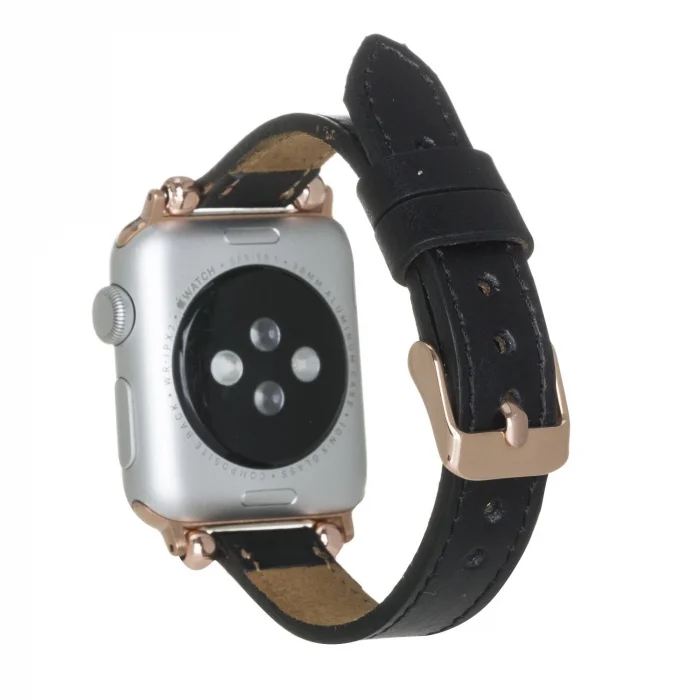  Apple Watch Uyumlu Deri Kordon 38-40-41mm Ferro RST1