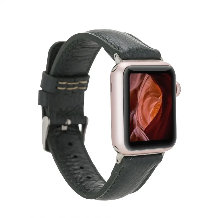  Apple Watch Uyumlu Deri Kordon 38-40-41mm FL13