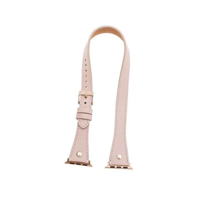  Apple Watch Uyumlu Deri Kordon 38-40-41mm Slim DTGT NU1