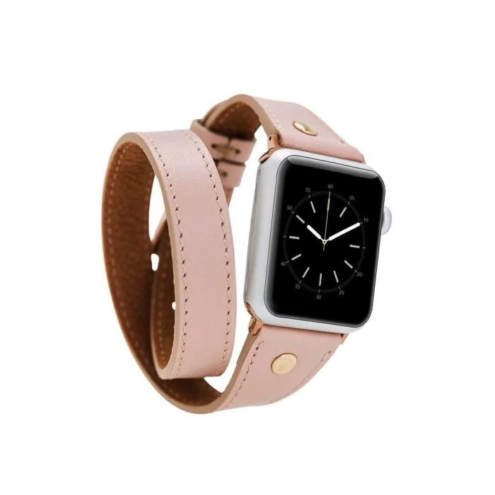  Apple Watch Uyumlu Deri Kordon 38-40-41mm Slim DTGT NU1