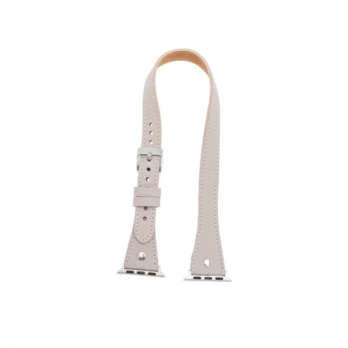  Apple Watch Uyumlu Deri Kordon 38-40-41mm Slim DTST ERC3