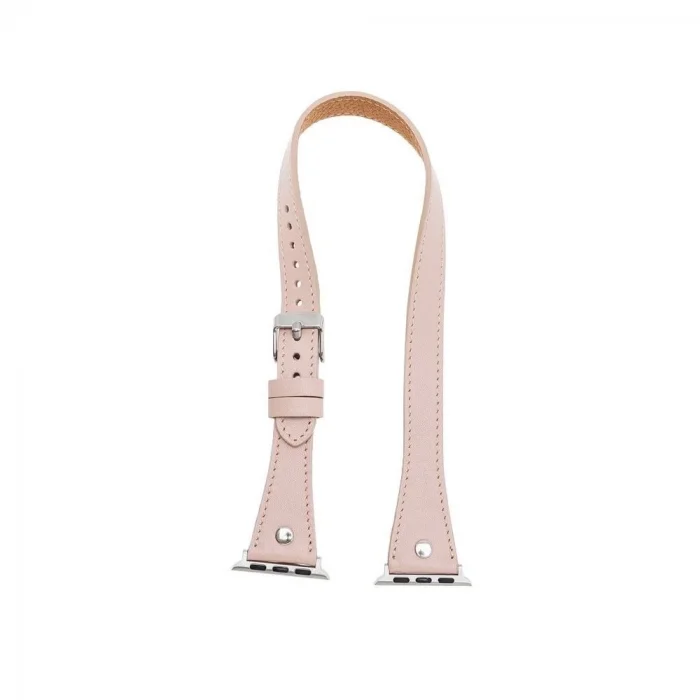  Apple Watch Uyumlu Deri Kordon 38-40-41mm Slim DTST NU1