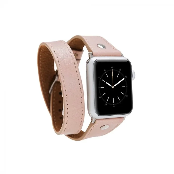  Apple Watch Uyumlu Deri Kordon 38-40-41mm Slim DTST NU1