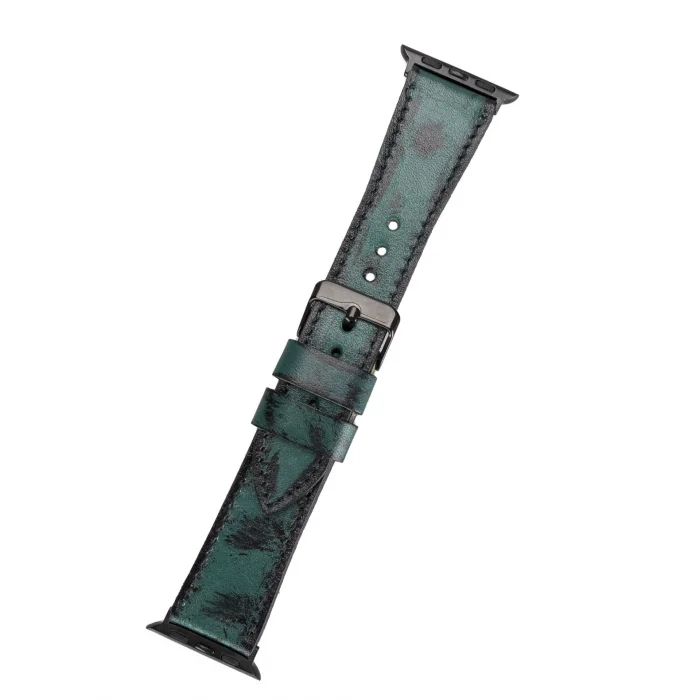  Apple Watch Uyumlu Deri Kordon 38-40-41mm V6