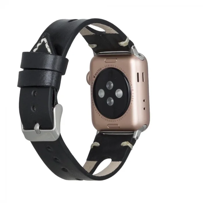  Apple Watch Uyumlu Deri Kordon 42-44-45mm 42BA2 RST1