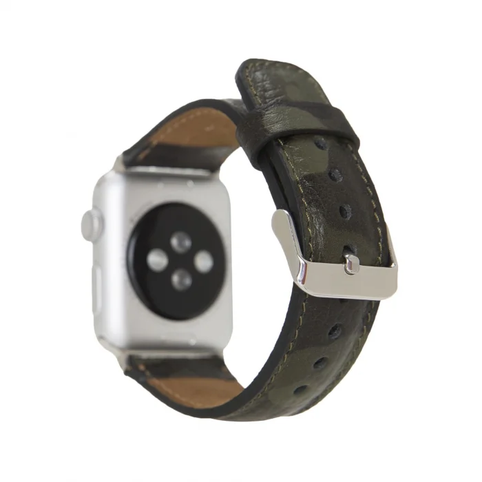  Apple Watch Uyumlu Deri Kordon 42-44-45mm KF04N