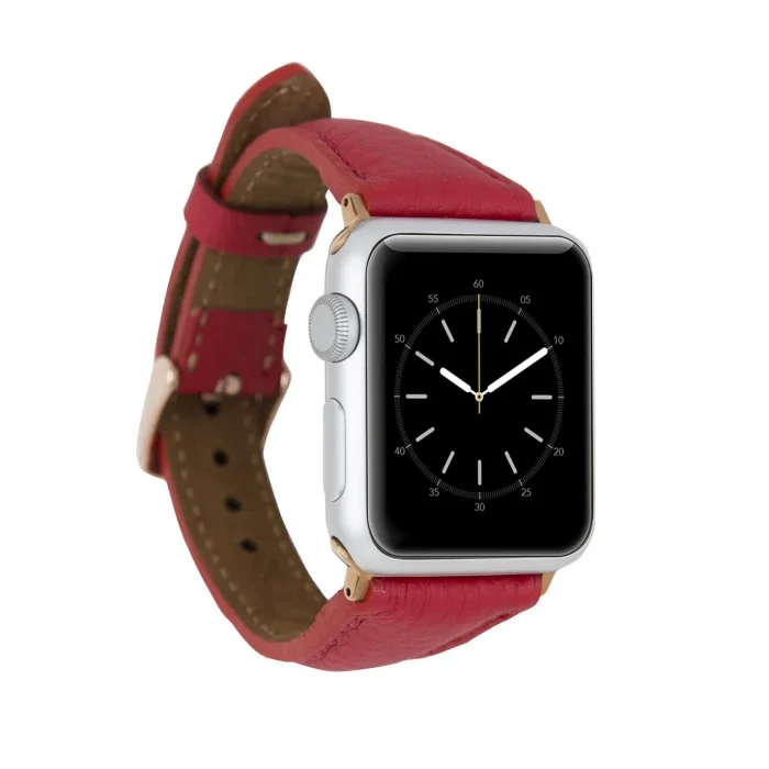  Apple Watch Uyumlu Deri Kordon 42-44-45mm Slim ERC2