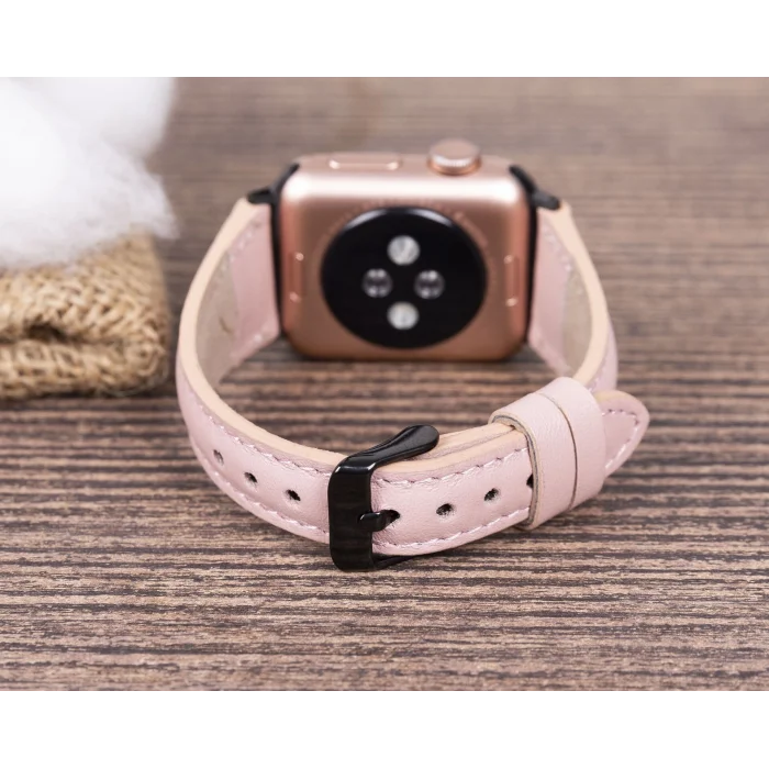 BUĞZ Apple Watch Uyumlu Deri Kordon 42-44-45mm Slim NU2