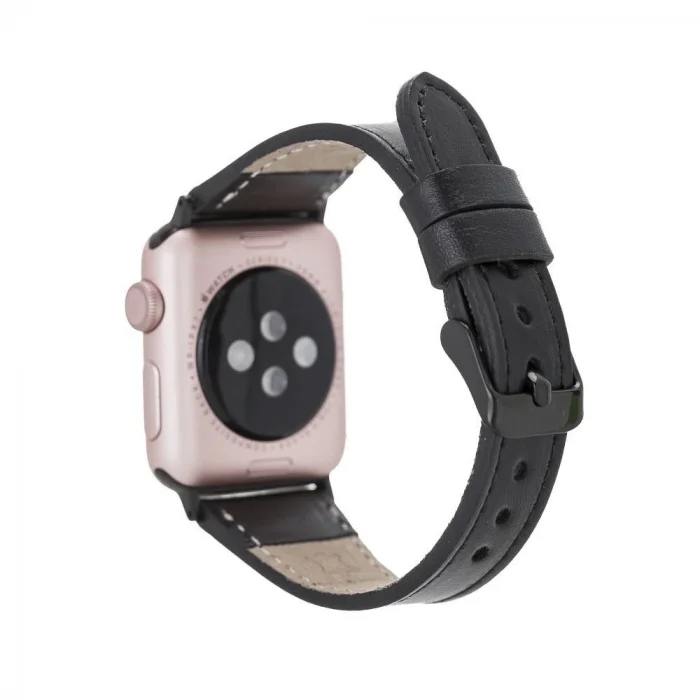 BUĞZ Apple Watch Uyumlu Deri Kordon 42-44-45mm Slim RST1