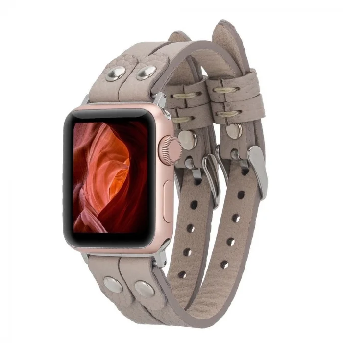  Apple Watch Uyumlu Deri Kordon Ely Double Tour ST ERC3