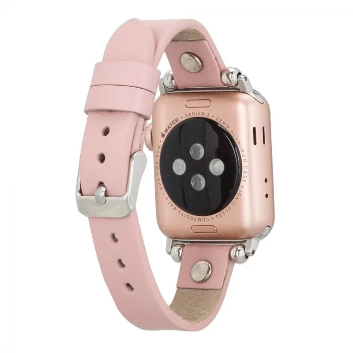  Apple Watch Uyumlu Deri Kordon Visby 38-40-41mm NU2