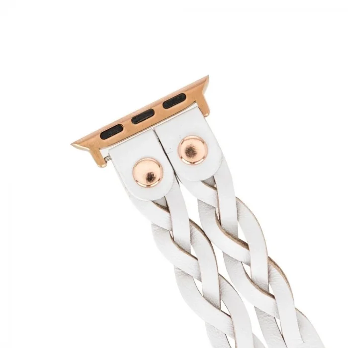  Apple Watch Uyumlu Deri Kordon York Double Tour F3