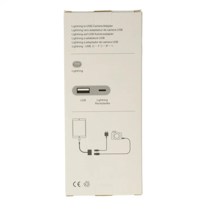 BUĞZ Apr22 Iphone Otg 2in1 - Beyaz