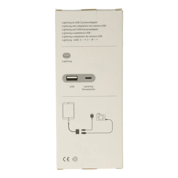 BUĞZ Apr22 Iphone Otg 2in1 - Beyaz