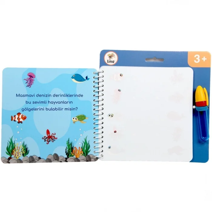 BUĞZ Aqua Magic Oyunlar Sihirli Boyama Kitabı