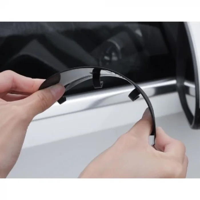 BUĞZ Araba Ayna Yağmur Koruyucu Siper Karbon Desenli