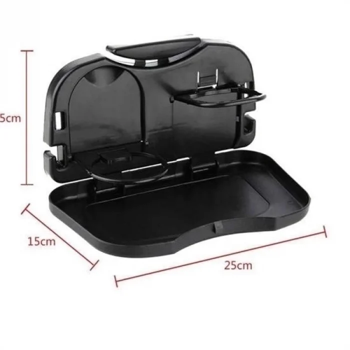  Araba Koltuk Arkası Katlanabilir Tepsi Siyah