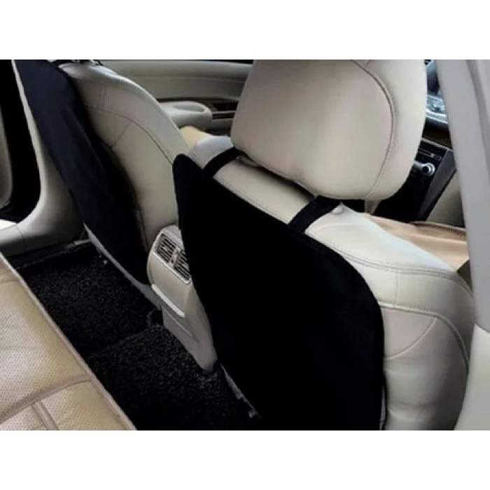 BUĞZ Araba Koltuk Arkası Koruyucu 2 li Kılıf - Siyah