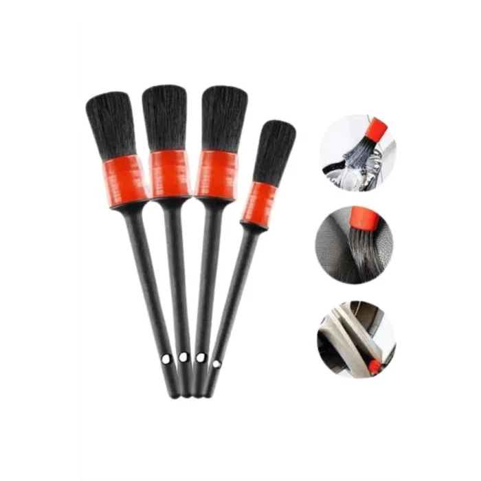 BUĞZ Araç İçi Led Aksesuar 5 Farklı Detaylı Araba Temizlik Fırçası Oto Temizleme Fırçası - Lisinya