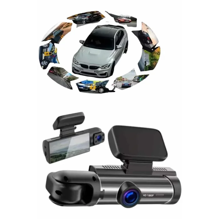  Araç Kamerası Dönebilen HD Kaliteli Video ve Fotoğraf Kaydedici