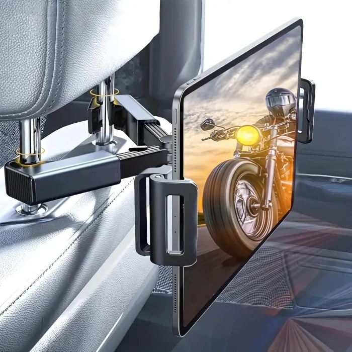  Araç Koltuk Arkası Tablet Tutucu, Telefon Tutucu, Tablet/telefon Tutucu, 360° İpad Pro 12.9 Mini Air, Galaxy Tab A A7 S7, Switch, Surface, 4,7-12,9 İnch İle Uyumlu