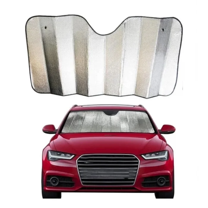  Araç Ön Cam Katlanabilir Güneşlik UV ve Isı Koruma Renault Megane Fiat Egea Hyundai i20 Opel Astra