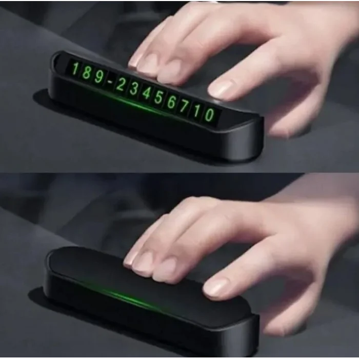 BUĞZ Araç Torpido Üstü Aç Kapa Numaratör Turuncu Kutu