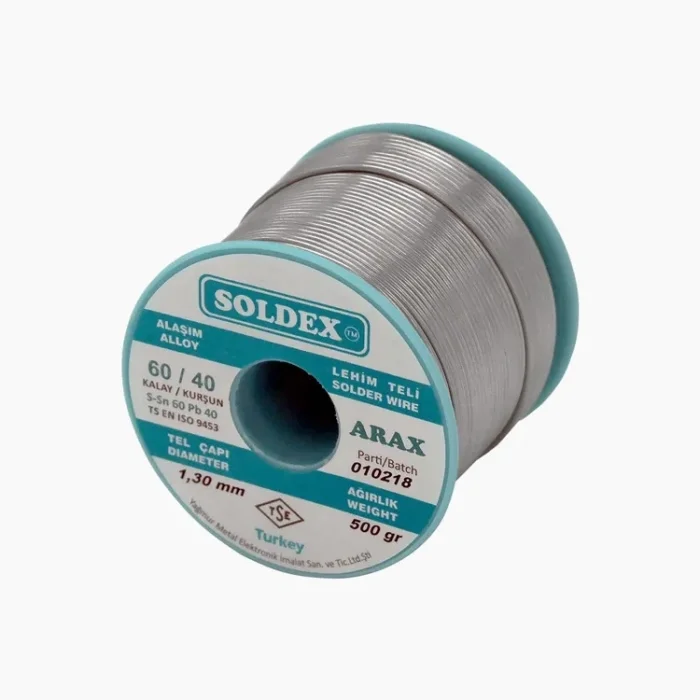 BUĞZ Arax 60-40 Lehim Teli 500 Gr 1.6 Mm - Sn:60 / Pb:40