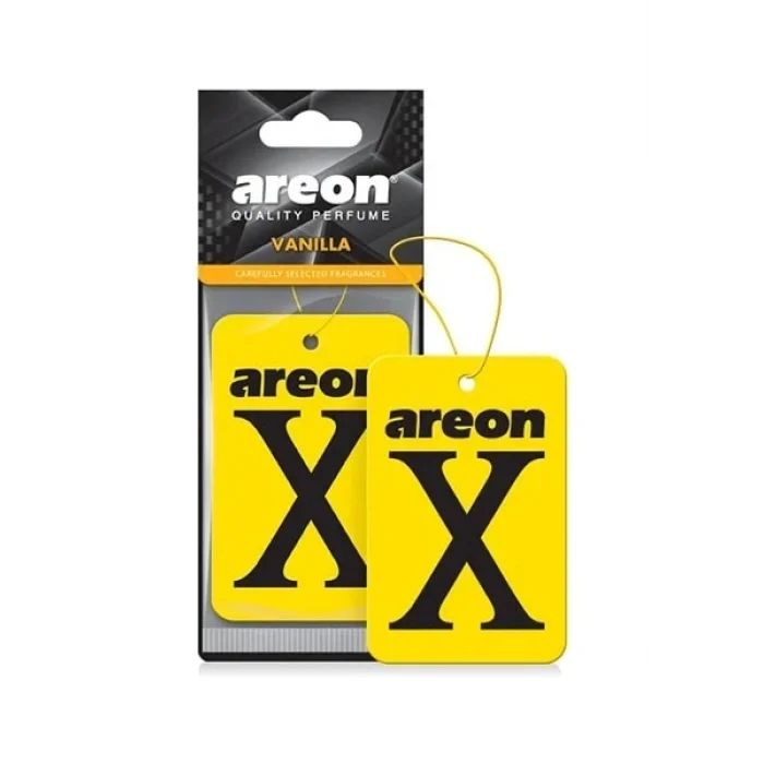BUĞZ Areon X Vanilla Oto Araç Kokusu Sarı