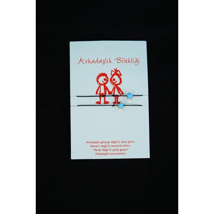 BUĞZ Arkadaş Şans Bilekliği Yıldız Model