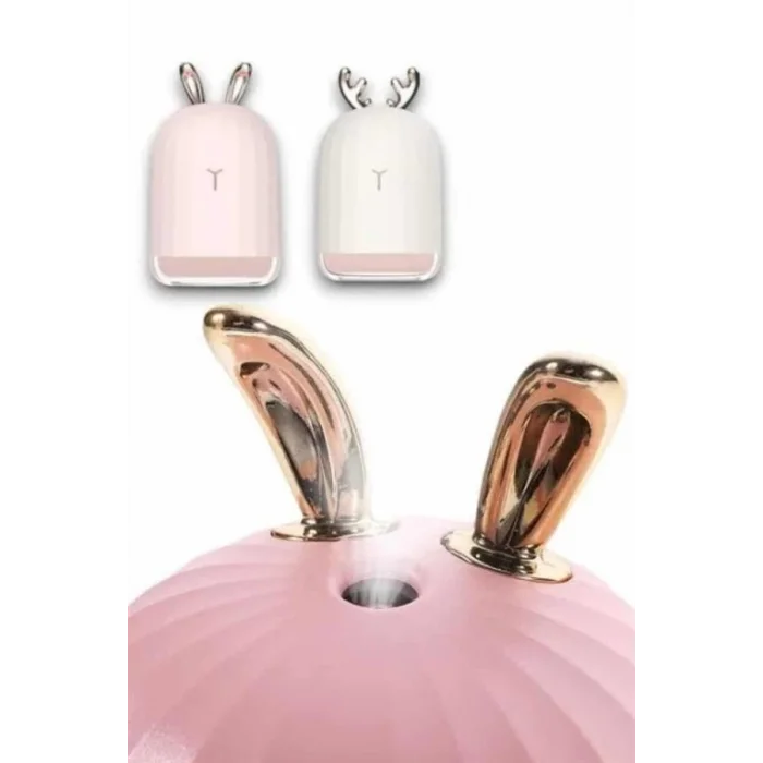  Aromaterapi Hava Nemlendirici Dekoratif USB Şarjlı Tavşan Nemlendirici