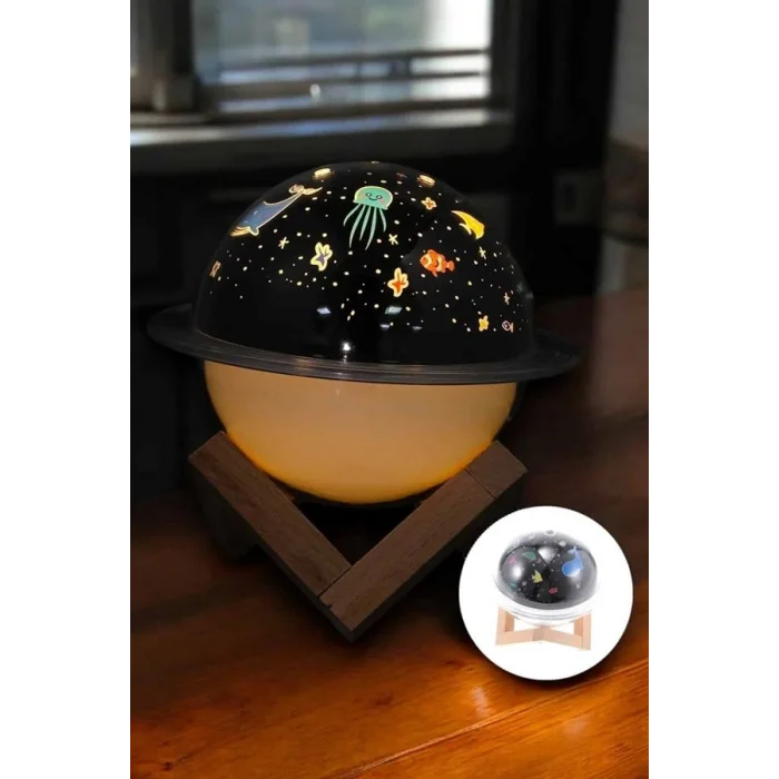 BUĞZ Aromaterapi Hava Nemlendirici Masa ve Gece Lambası