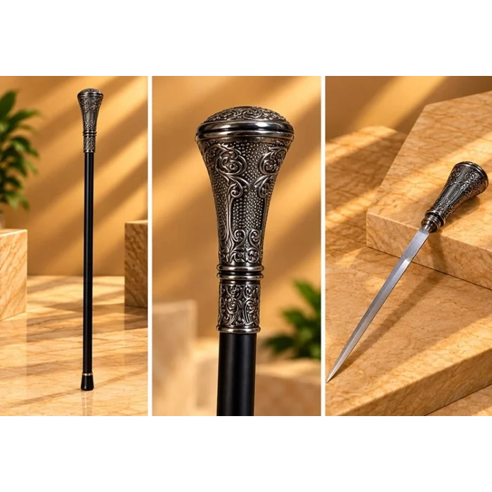 BUĞZ Asa Başlıklı Kılıçlı Baston Alk2561