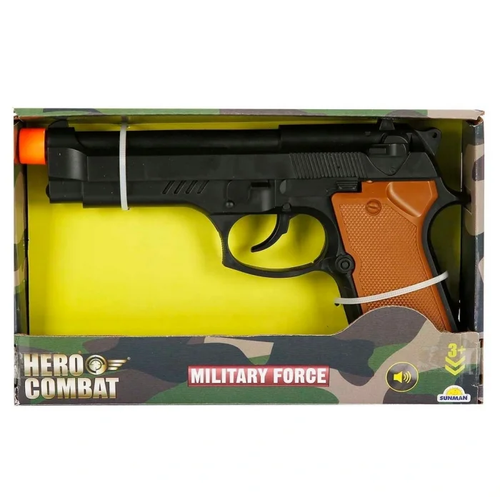 BUĞZ Asker Oyuncak Sesli Tabanca