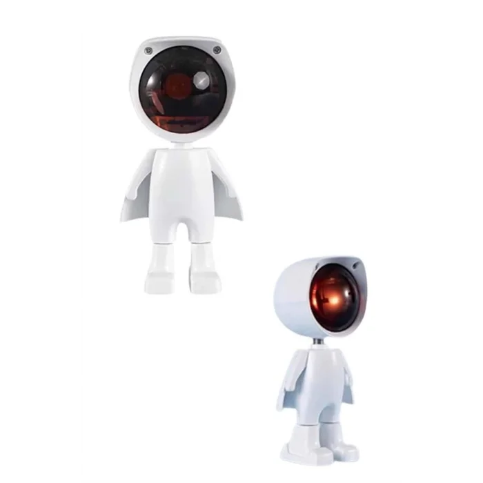  Astronot Işık Projektörü Gökkuşağı Projeksiyon Gece Lambası Hediyelik