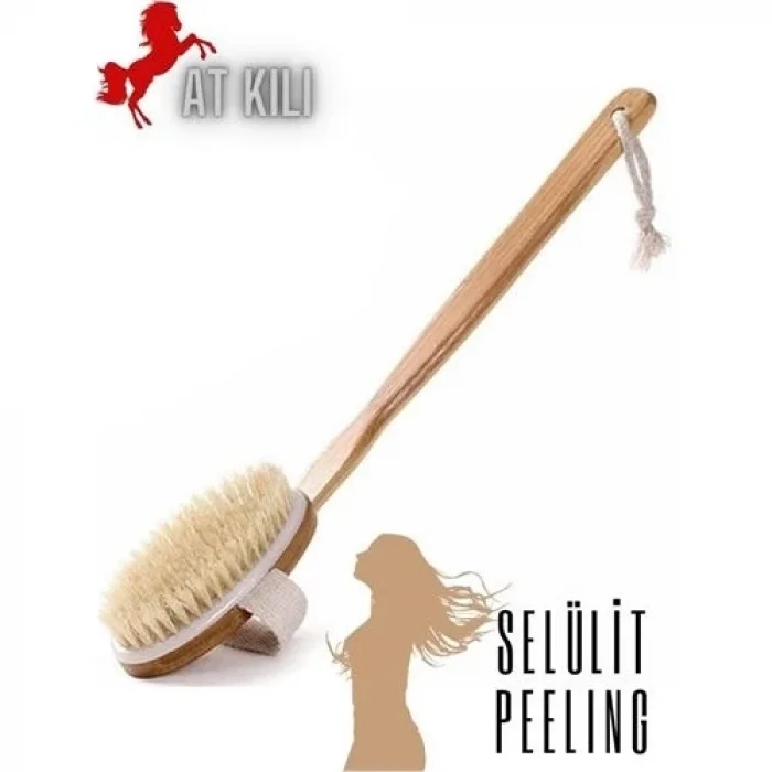 BUĞZ At Kılı Kuru Islak Selülit Peeling Fırçası