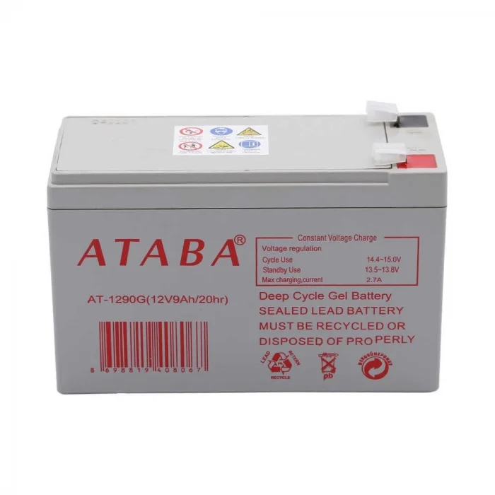 BUĞZ Ataba At-1290 12v 9ah Jel Akü