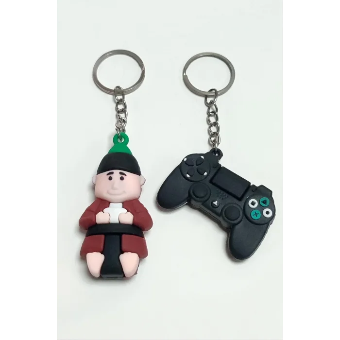  Ateri Silikon Anahtarlık