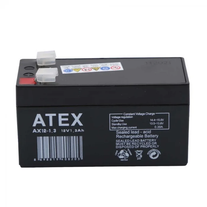 BUĞZ Atex Ax12-1.3 12v 1.3ah Akü
